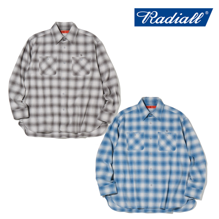 RADIALL ラディアル 　EL CAMINO - REGULAR COLLARED SHIRT L/S　 【長袖シャツ】【2025 SPRING&SUMMER COLLECTION】【RAD-25SS-SH00