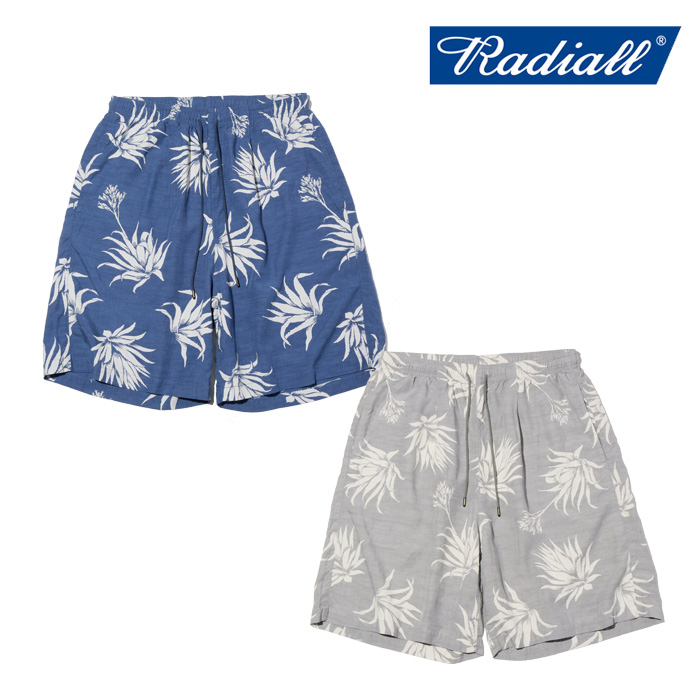RADIALL ラディアル 　AGAVE - STRAIGHT FIT EASY SHORTS　 【ショートパンツ】【2026 SPRING & SUMMER 新作】【RAD-26SS-PT007】【