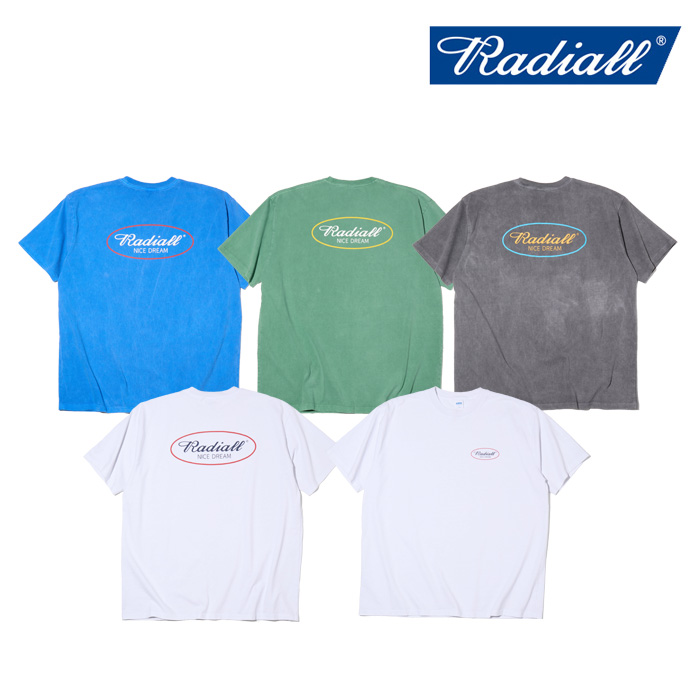 RADIALL ラディアル 　OVAL - CREW NECK T-SHIRT S/S　 【ショートスリーブ Tシャツ 半袖】【2026 SPRING & SUMMER 新作】【RAD-26SS