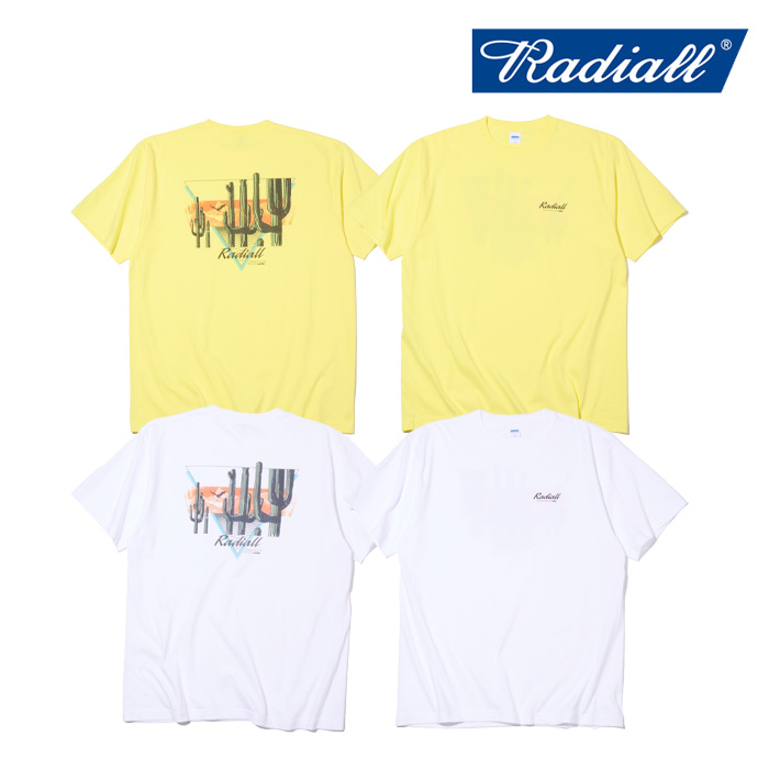 RADIALL ラディアル 　TOURS - CREW NECK T-SHIRT S/S　 【ショートスリーブ Tシャツ 半袖】【2026 SPRING & SUMMER 新作】【RAD-26S