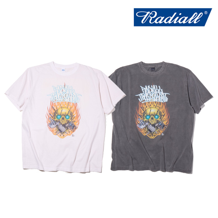 RADIALL ラディアル 　SEAWEED - CREW NECK T-SHIRT S/S　 【ショートスリーブ Tシャツ 半袖】【2026 SPRING & SUMMER 新作】【RAD-2
