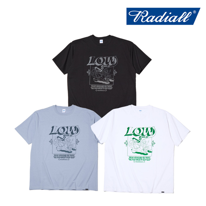 RADIALL ラディアル 　BOOGIE - CREW NECK T-SHIRT S/S　 【ショートスリーブ Tシャツ 半袖】【2026 SPRING & SUMMER 新作】【RAD-26