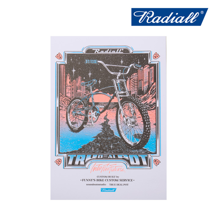 RADIALL ラディアル 　STINGRAY - RISOGRAPH POSTER　 【ポスター】【2025 MID SUMMER EXHIBITION】【RAD-ACC004】【インタープレイ