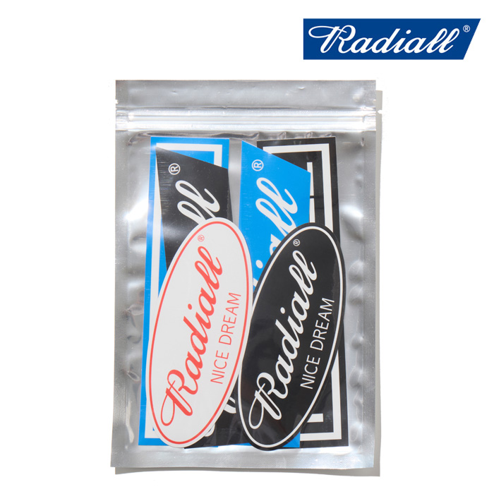 RADIALL ラディアル 　RAD'S - SCREEN PRINTED STICKER PACK　 【ステッカーセット】【2025 MID SUMMER EXHIBITION】【RAD-ACC005】