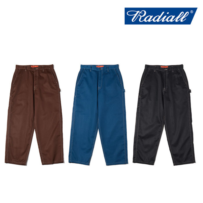 RADIALL ラディアル 　C10 - WIDE FIT PAINTER PANTS　 【ぺインターパンツ】【2026 MID SUMMER EXHIBITION 新作】【RAD-CNQ-PT005】