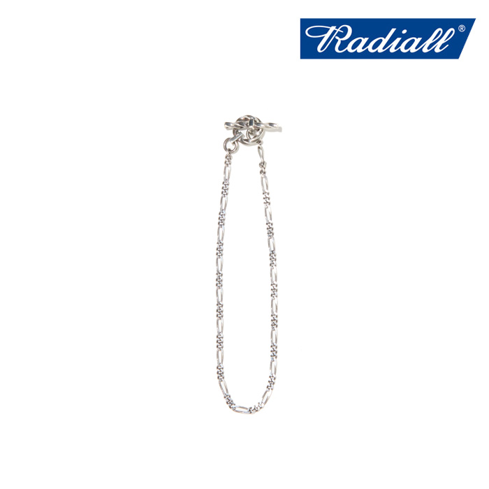 RADIALL ラディアル 　 FIGARO - T-BAR BRACELET　 【ブレスレット】【2024 MID WINTER COLLECTION】【RAD-JWL058-01】【インタープ