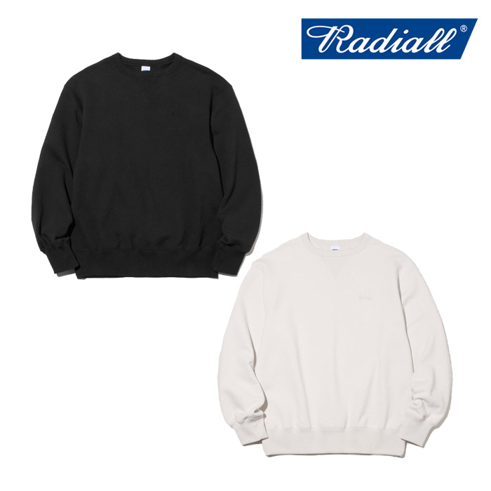 RADIALL ラディアル 　SIDEVALVE - LOOPWHEEL CREW NECK SWEATSHIRT L/S　 【スウェット】【2025 AUTUMN & WINTER 新作】【RAD-LPW00