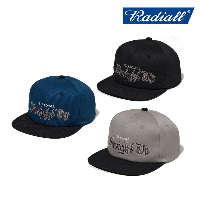 RADIALL ラディアル 　Straight Up - TRUCKER CAP　 【キャップ】【2024 WINTER SPOT COLLECTION】【RAD-24AW-SPOT-STU003】【インタ