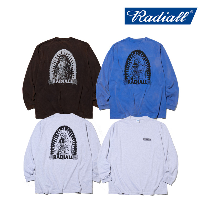 RADIALL ラディアル 　GUIDANCE - CREW NECK T-SHIRT L/S　 【ロングスリーブTシャツ】【2026 NEW YEAR MERCH 新作】【RAD-26NYM-CUT