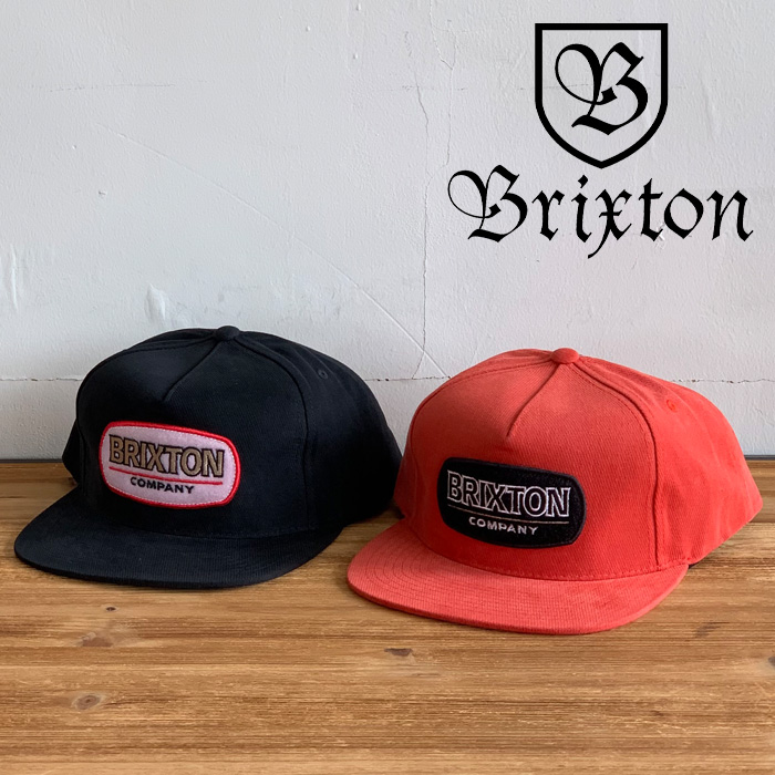 BRIXTON(ブリクストン)　CANYON MP SNAPBACK (BLACK)(BRNTR)　【スナップバック キャップ 帽子】【ブリクストン キャップ 定番 人気 