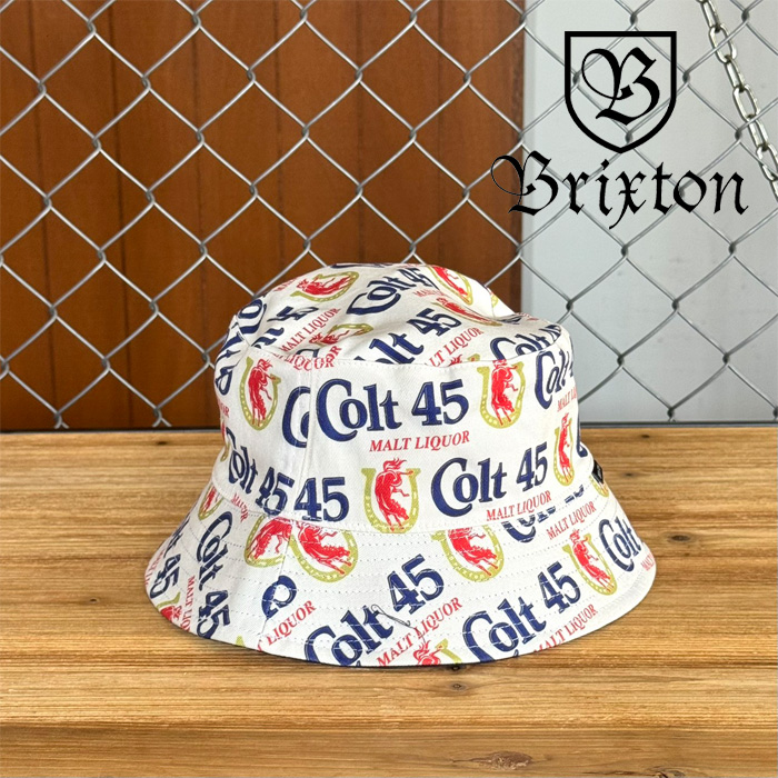 BRIXTON(ブリクストン)　COLT 45 x BRIXTON BUCKET　【キャップ 帽子 ブリクストン ハット】【人気 シンプル】