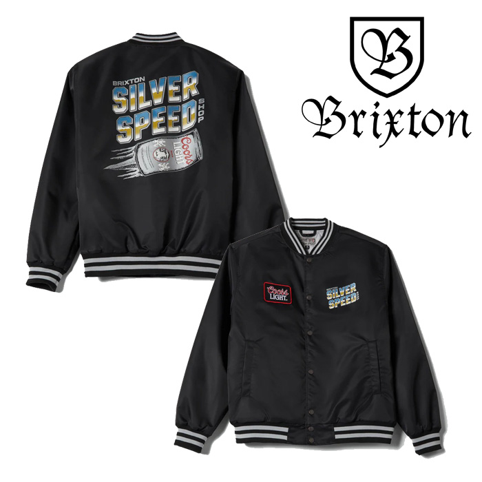 BRIXTON (ブリクストン)　COORS LIGHT SILVER SPEED SHOP JACKET 　 【ジャケット アウター】【コラボレーション】