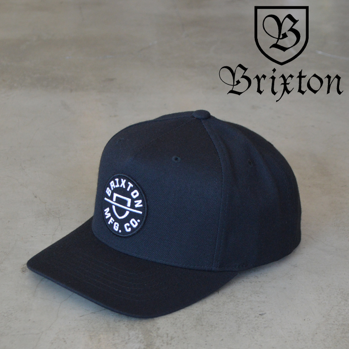BRIXTON(ブリクストン)　CREST C MP SNAPBACK　【キャップ 帽子】　