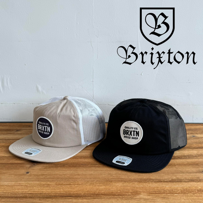 BRIXTON(ブリクストン)　GATEWAY NP MP TRUCKER HAT　【キャップ 帽子】【ブリクストン メッシュキャップ】【人気 シンプル】
