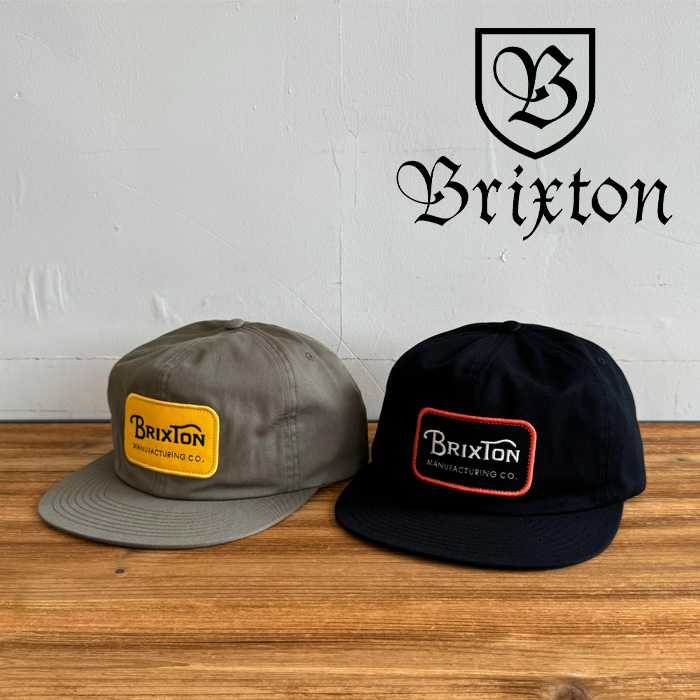 BRIXTON(ブリクストン)　GRADE HP SNAPBACK CAP　【キャップ 帽子】【ブリクストン キャップ】【人気 シンプル】