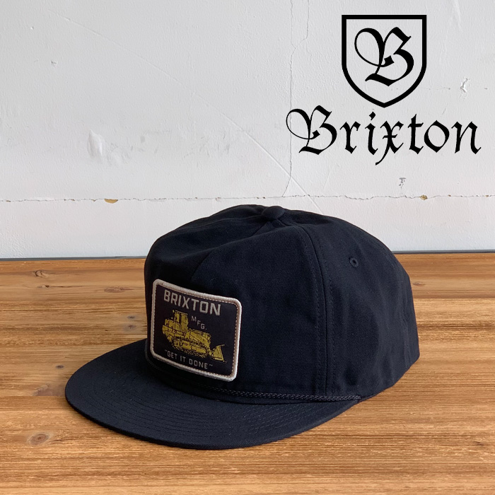 BRIXTON(ブリクストン)　IRVINGTON HP SNPK　【スナップバック キャップ 帽子】【ブリクストン キャップ 定番 人気 シンプル ワッペ
