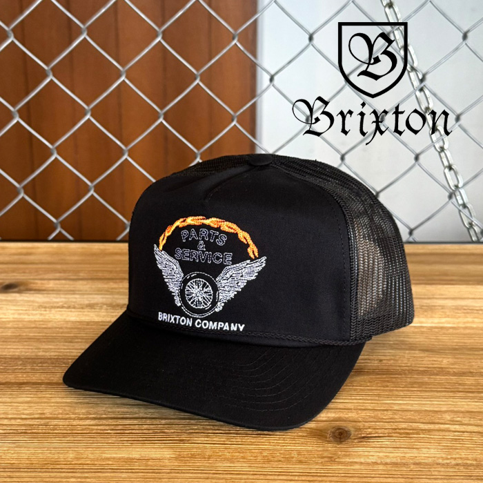 BRIXTON(ブリクストン)　LEEWAY MP Trucker Hat　【メッシュキャップ 帽子 ブリクストン キャップ】【人気 シンプル】