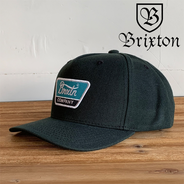 BRIXTON(ブリクストン)　LINWOOD C MP SNAPBACK CAP (BLACK)　【スナップバック キャップ 帽子】【ブリクストン キャップ 定番 人気 