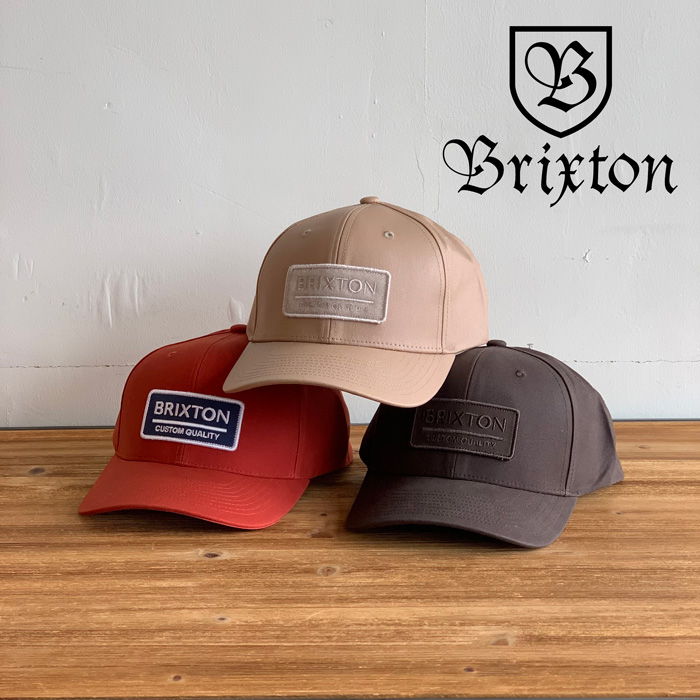BRIXTON(ブリクストン)　PALMER PROPER X MP SNAPBACK CAP (DESERT PALM)(SAFARI)(BURNT HENNA)　【スナップバックキャップ 帽子 6パ