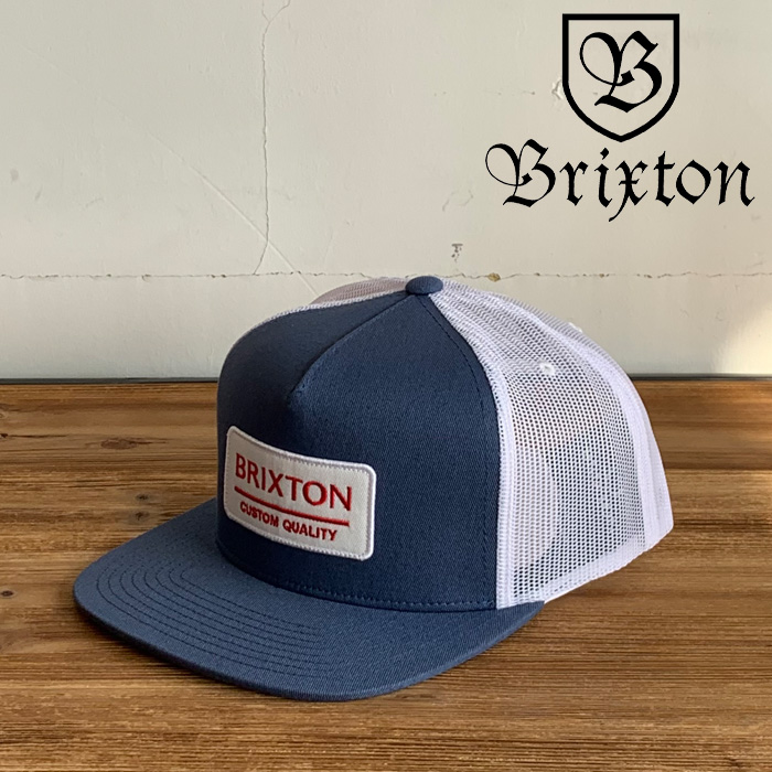 BRIXTON(ブリクストン)　PALMER PROPER MP MESH CAP (PACIFIC BLUE/WHITE) 　【メッシュキャップ 帽子 5パネル】　