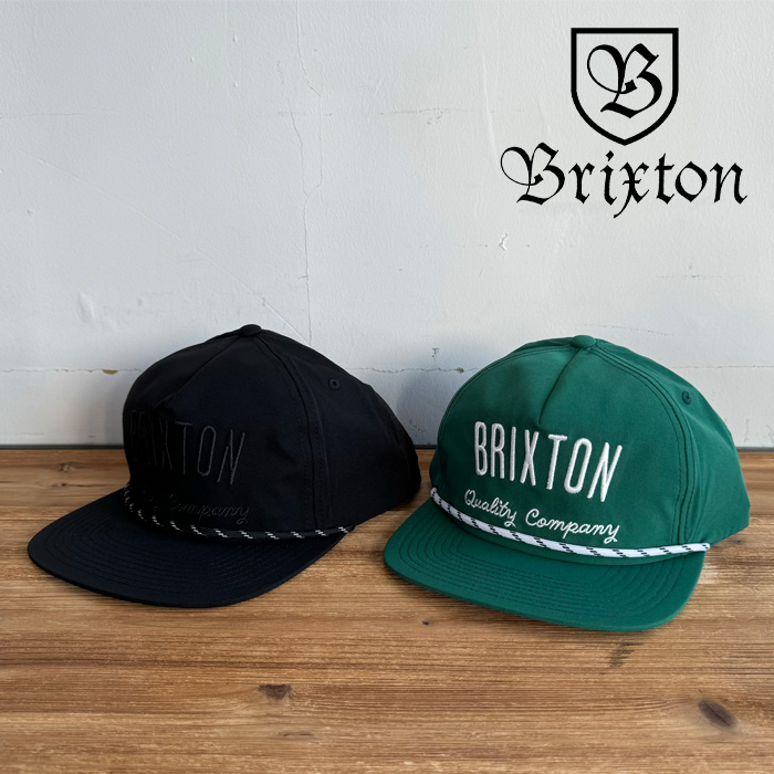 BRIXTON(ブリクストン)　PERSIST MP SNPK(BLACK)(TREKKING GREEN)　【キャップ 帽子】【ブリクストン キャップ】【人気 シンプル】