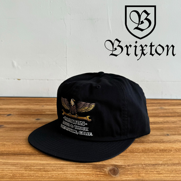 BRIXTON(ブリクストン)　REPAIR HP SNAPBACK CAP　【キャップ 帽子】【ブリクストン キャップ】【人気 シンプル】