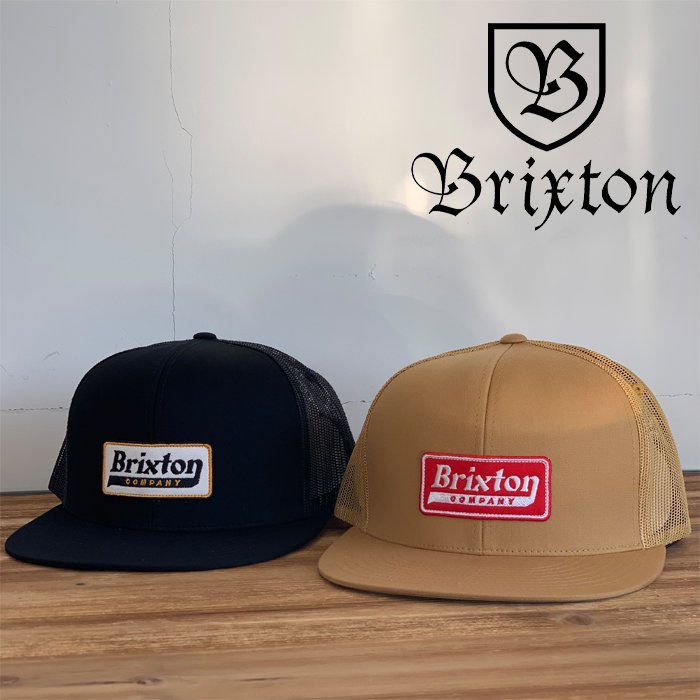 BRIXTON(ブリクストン)　STEADFAST HP MESH CAP　【スナップバック キャップ 帽子】【ブリクストン キャップ 定番 人気 シンプル】