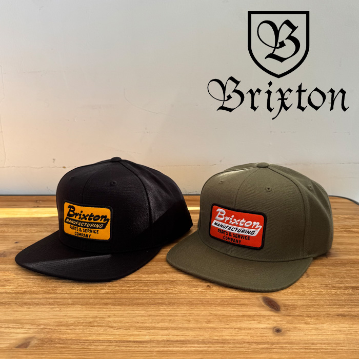 BRIXTON(ブリクストン)　TOWNSHIP MP SNAP BACK CAP (BLACK)(IVY GREEN)　【キャップ 帽子 ブリクストン キャップ】【人気 シンプル