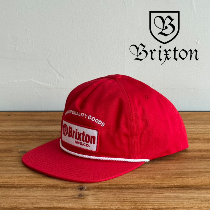BRIXTON(ブリクストン)　TRADESMAN MP SNAPBACK (ADRENALINE RUSH)　【キャップ 帽子 ブリクストン キャップ】【人気 シンプル】