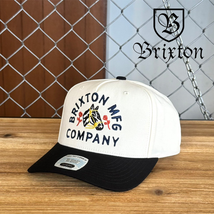 BRIXTON(ブリクストン)　TROPHY HORSE  NetPlus mp Snapback　【キャップ 帽子 ブリクストン キャップ】【人気 シンプル】