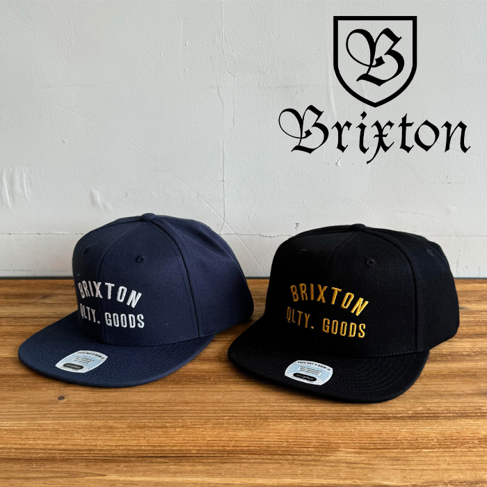BRIXTON(ブリクストン)　WOODBURN NETPLUS MP SNAPBACK CAP　【キャップ 帽子】【ブリクストン キャップ】【人気 シンプル】