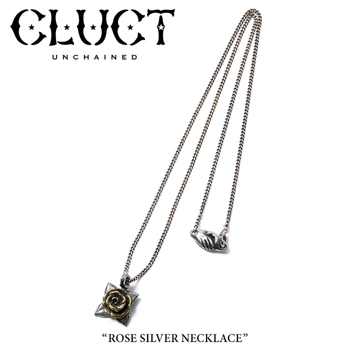 CLUCT (クラクト)　 ROSE SILVER NECKLACE　【ネックレス アクセサリー】【2024 WINTER 先行予約】【キャンセル不可】【#02386】　