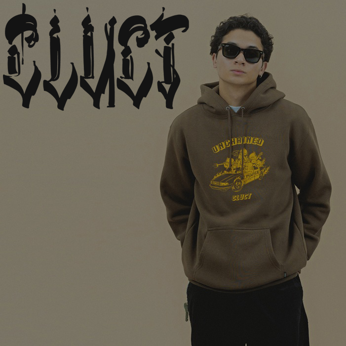 CLUCT (クラクト)　UNCHAINED [HOODIE]　【フーディ パーカー】【#05128】【2025WINTER】【お取り寄せ商品 キャンセル不可】　