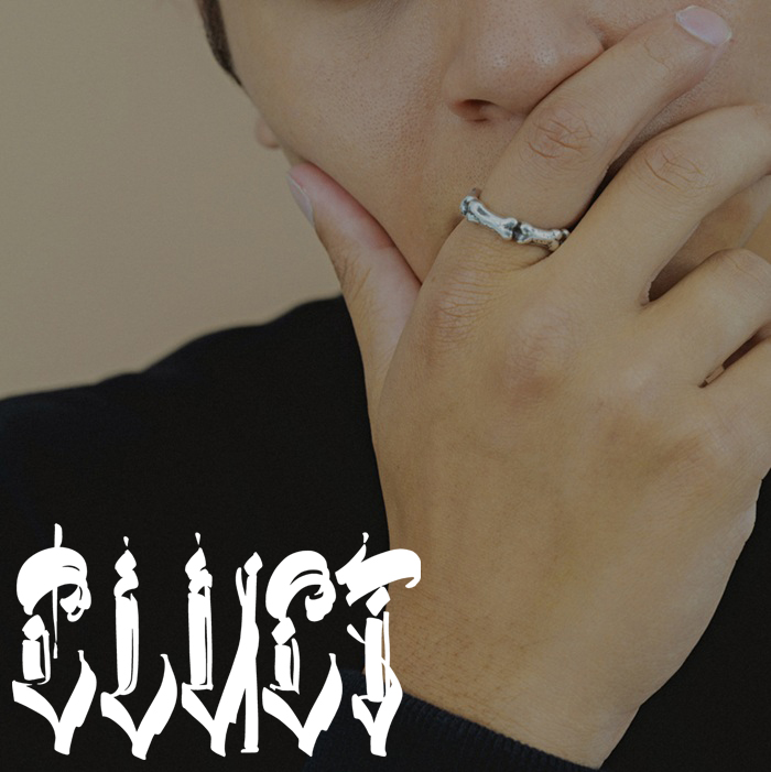 CLUCT (クラクト)　BONE [RING SILVER925]　【リング 指輪】【#05150】【2025WINTER先行予約】【予約商品 キャンセル不可】　