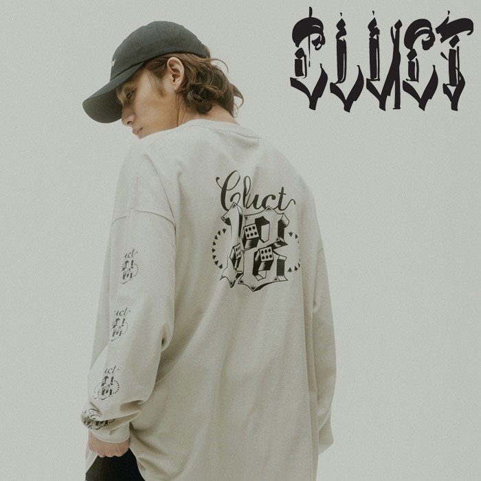 CLUCT (クラクト)　HIGH ROLLERS[L/S WIDE TEE]　【Tシャツ 長袖】【#05266】【2026SUMMER/AUTUMN先行予約】【予約商品 キャンセル不