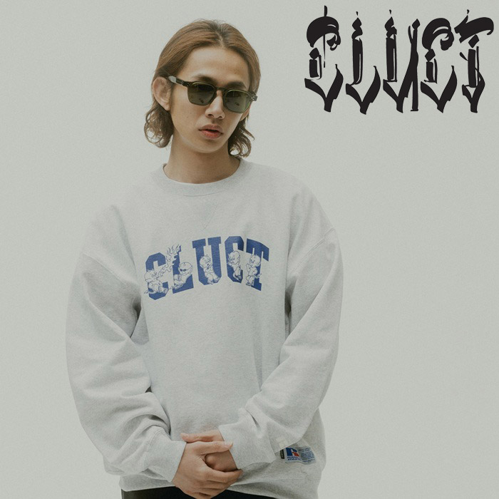 CLUCT (クラクト)　CITY BEATS[CREW SWEAT]　【スウェット】【#05267】【2026SUMMER/AUTUMN先行予約】【予約商品 キャンセル不可】　
