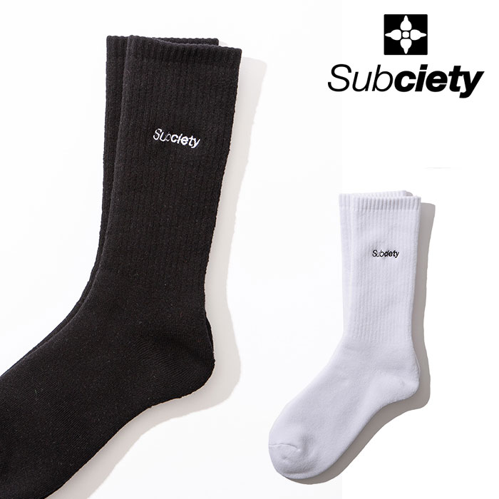 SUBCIETY (サブサエティ)　 SOCKS　【ソックス 靴下 シンプル】【104-80622】【2020AUTUMN&WINTER新作】