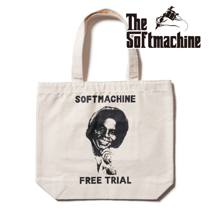SOFTMACHINE (ソフトマシーン)　SOUL MAN TOTE　【トートバッグ】【ホワイト タトゥー】【2024 SUMMER VACATION】【お取り寄せ商品 