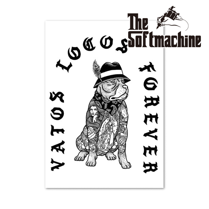 SOFTMACHINE (ソフトマシーン)　VATOS LOCOS POSTER　【ポスター】【タトゥー おしゃれ】【2024SPRING&SUMMER COLLECTION新作】