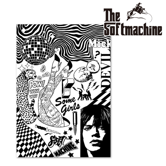 SOFTMACHINE (ソフトマシーン)　1978 POSTER (POSTER)　【ポスター】【おしゃれ タトゥー】【2026 SUMMER VACATION 先行予約】【予約