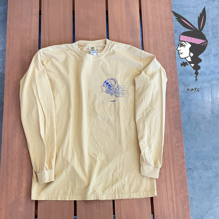 4D7S (ホデナス)　FIRE GIRL L/T　 【ロンT Tシャツ ロングスリーブT】【RAT HOLE STUDIO】