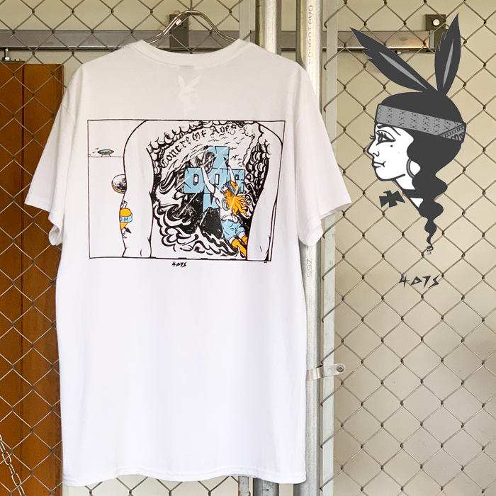 4D7S (ホデナス)　Concre S/S Tee　 【Tシャツ】【RAT HOLE STUDIO】