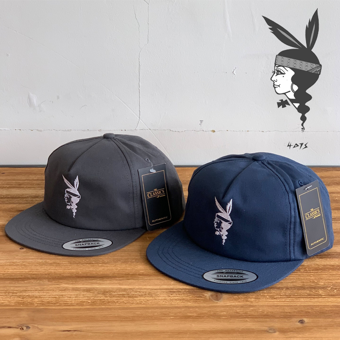 4D7S (ホデナス)　Playboy Cotton Twill Cap　 【キャップ 帽子】【RAT HOLE STUDIO】