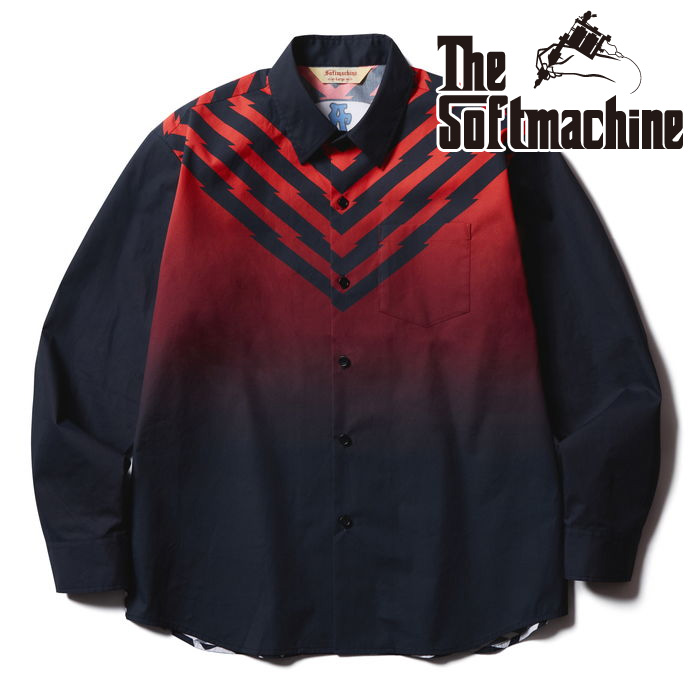 SOFTMACHINE (ソフトマシーン)　AFTERLIFE SHIRTS L/S　【シャツ 長袖】【ブラック タトゥー】【2026 SPRING & SUMMER】【お取り寄せ
