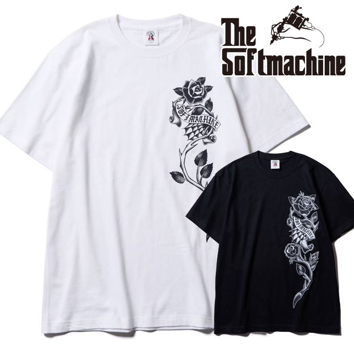 SOFTMACHINE (ソフトマシーン)　BELIEVER-T　【Tシャツ】【ホワイト ブラック タトゥー】【2026 SPRING & SUMMER 新作】