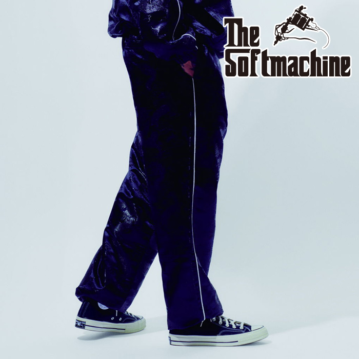 SOFTMACHINE (ソフトマシーン)　BLACK SEA TRAINING PANTS　【トレーニングパンツ】【ブラック タトゥー】【2026 SPRING & SUMMER 先