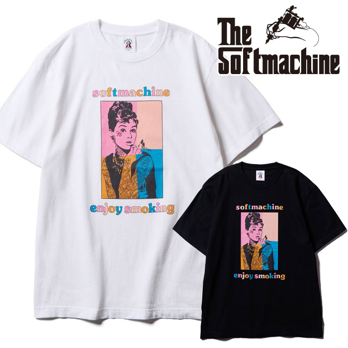 SOFTMACHINE (ソフトマシーン)　HOLIDAY-T　【Tシャツ】【ホワイト ブラック タトゥー】【2026 SPRING & SUMMER 新作】