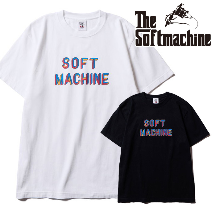 SOFTMACHINE (ソフトマシーン)　MULTIPLE LOGO-T　【Tシャツ】【ホワイト ブラック タトゥー】【2026 SPRING & SUMMER】【お取り寄せ