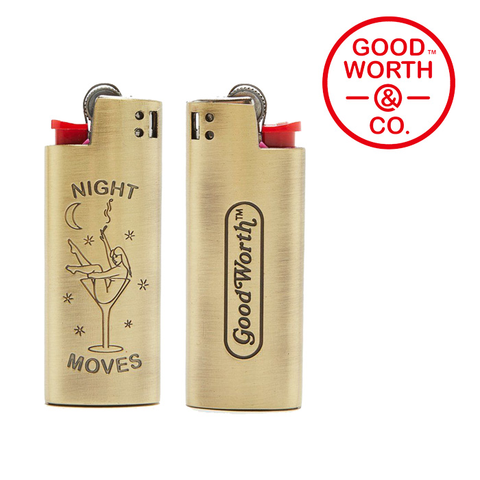 GOOD WORTH (グッドワース) & CO. 　 NIGHT MOVES LIGHTER CASE - SMALL　【ライターケース】【Bic J25】　
