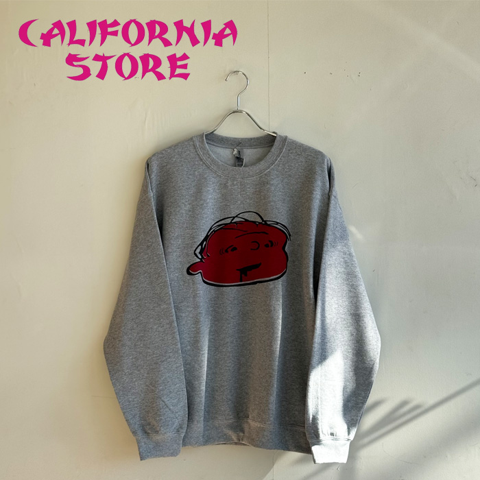 CALIFORNIA STORE(カリフォルニアストア)　 BOOBS-L SWEAT 　 【クルーネックスウェット】【 生刷り】